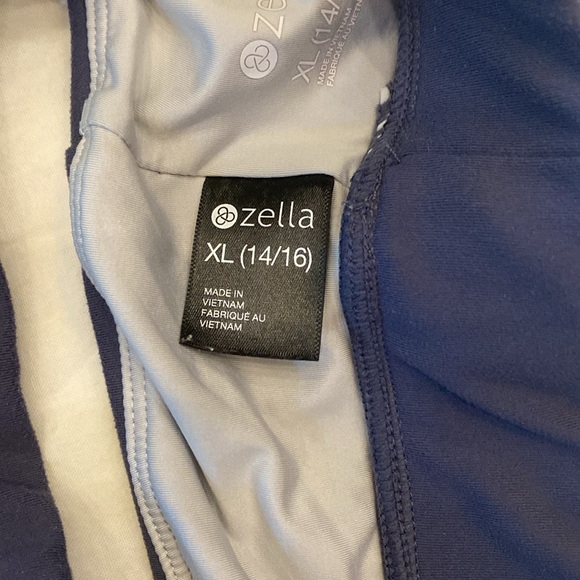 Zella Blue Sports Bra XL 14/16 - Picture 3 of 4